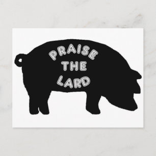 Öka Lard Vykort