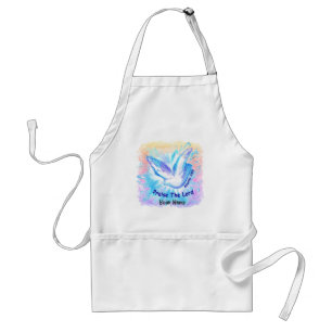 Öka Lord Dove Christian Apron Förkläde