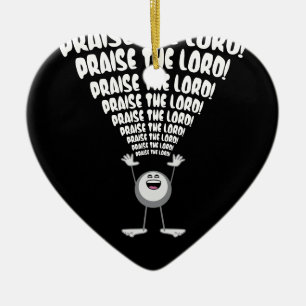 Öka Lord Emoji Julgransprydnad Keramik