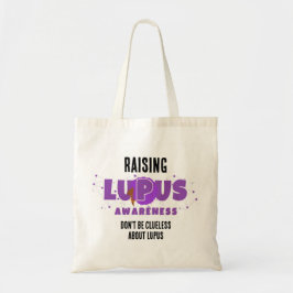 Öka LUPUS MEDVETENHET Var inte okunnig Tygkasse