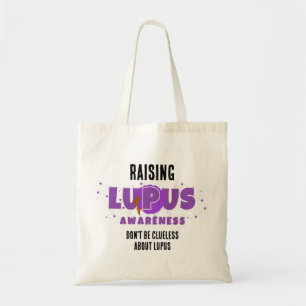 Öka LUPUS MEDVETENHET Var inte okunnig Tygkasse