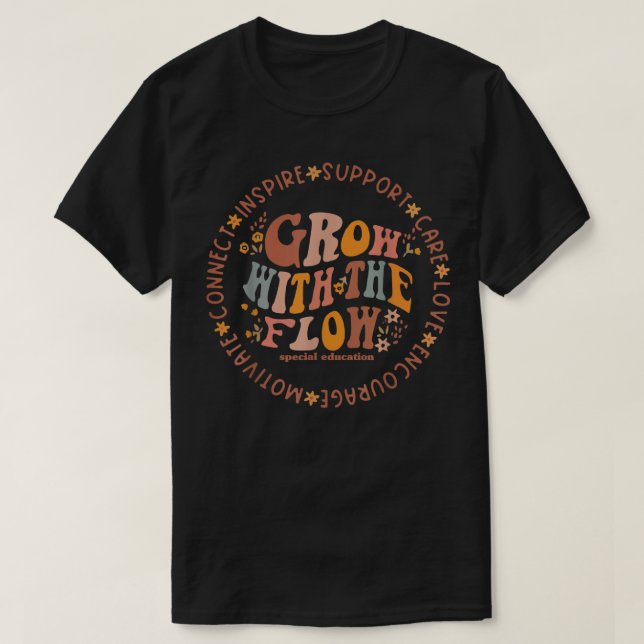 Öka med den Speciella skolläraren T Shirt (Design framsida)