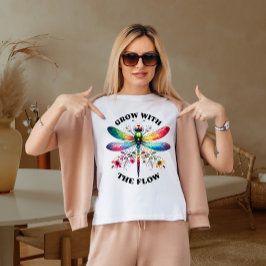 Öka med flödet t shirt