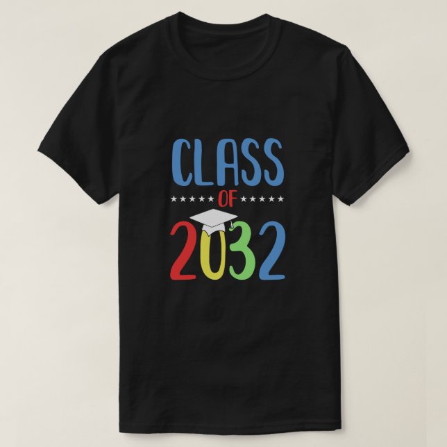 Öka med mig första dagen i din skolklass 2032 t shirt (Design framsida)