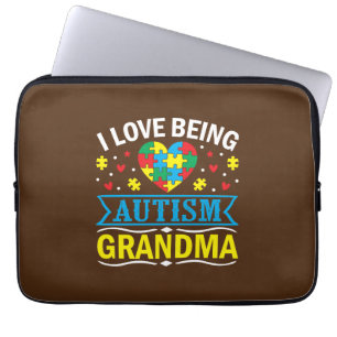 Öka medvetenheten om autism, Proud autism farmma Laptop Fodral