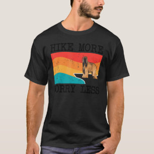 Öka mer oro mindre afghansk ljudskrämmare t shirt