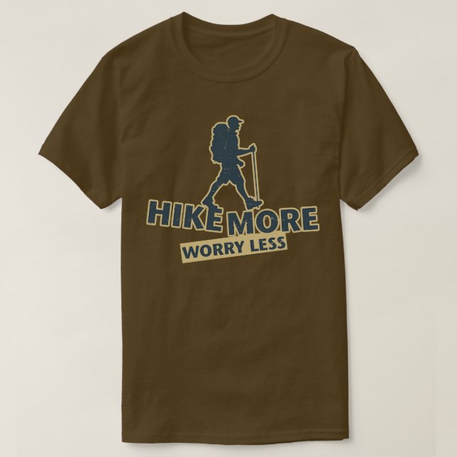 Öka mer oro mindre än 1 t shirt (Design framsida)
