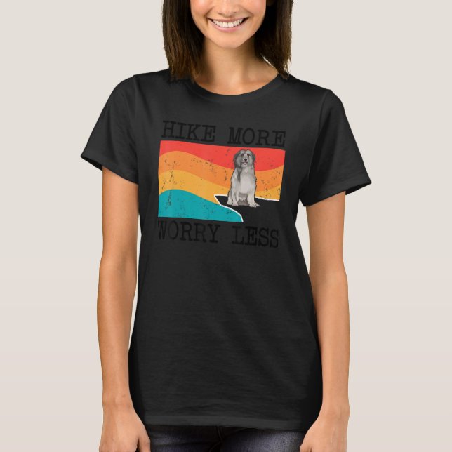 Öka mer oro mindre än Pyrenean Shepherd Graphik Hi T Shirt (Framsida)