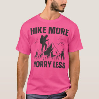 Öka mer oro mindre - Äventyr bergsförstoring T Shirt