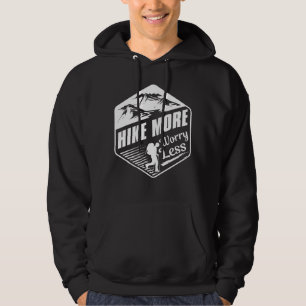 Öka mer oro mindre hoodie