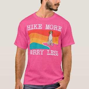 Öka mer oro mindre irländsk terriergrafikinställni t shirt