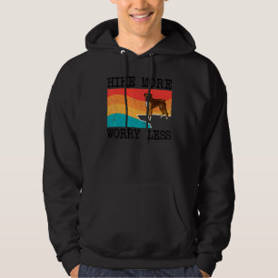 Öka mer oro mindre rafik på Boxer-bilder Hoodie