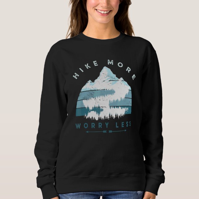 Öka mer oro, mindre stigande terräng i terräng t shirt (Framsida)