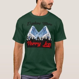 Öka mer oro, mindre stigande terräng i terräng t shirt
