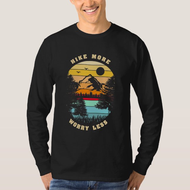 Öka mer oro mindre t shirt (Framsida)