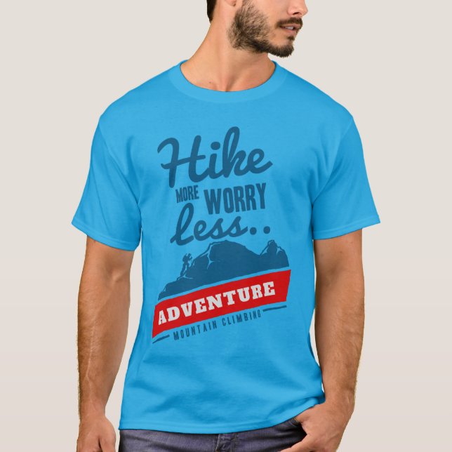 Öka mer oro mindre t shirt (Framsida)