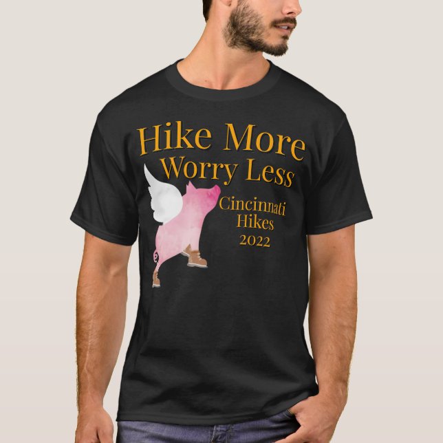 Öka mer oro mindre t shirt (Framsida)