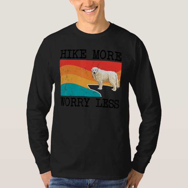 Öka mer oro mindre Underbar Pyrenee-grafik T Shirt (Framsida)