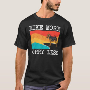 Öka mer oro mindre Welsh Terrier Graphiking Hiking T Shirt