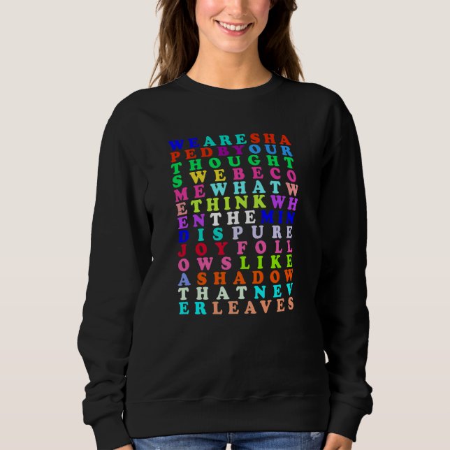 Öka positiva tankar Ernbåge inspirationsoffert T Shirt (Framsida)