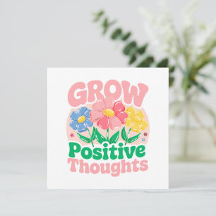 Öka positiva tankar - inspirationell Blommigt (6)