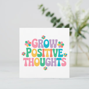 Öka positiva tankar - inspirationell Blommigt (7)