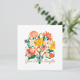 Öka positiva tankar - inspirationell Blommigt (9)
