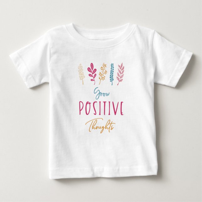 Öka positiva tankar, inspirationsoffert t shirt (Framsida)