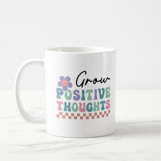 Öka positiva tankar kaffemugg