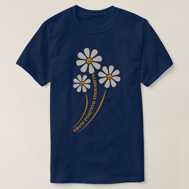 Öka positiva tankar om inspirationsljud för Cute A T Shirt (Design framsida)