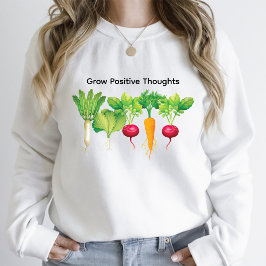 Öka positiva tankar/Organic Gardener White T Shirt