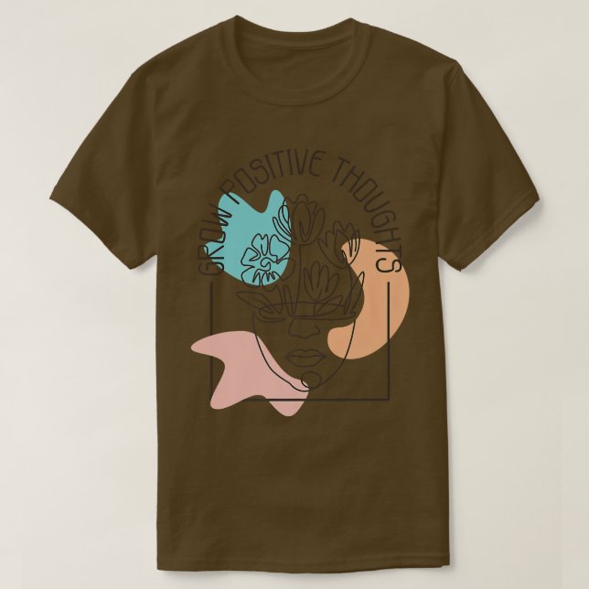 Öka positiva tankar, Psych Tech och Social T Shirt (Design framsida)