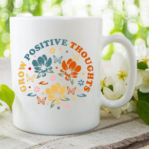 Öka positiva tankar uppskattade lärarpresentatio kaffemugg