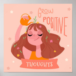 Öka positiva toner poster