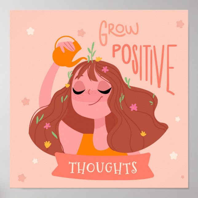 Öka positiva toner poster (Framsidan)