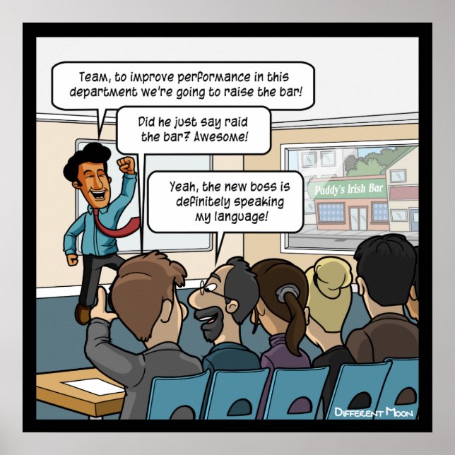 Öka Poster av Pub Funny (Framsidan)