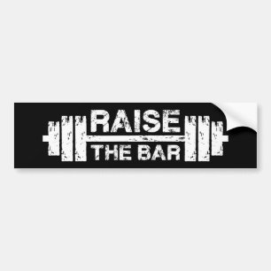 Öka Pub, Barbell - Gym Workout inspirationskälla Bildekal