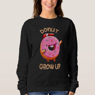 Öka snabbt upp snabbt sötad föda Donut Donut T Shirt