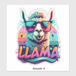 Öka Stil med Llama-inspirerad Sticker Art Klistermärken
