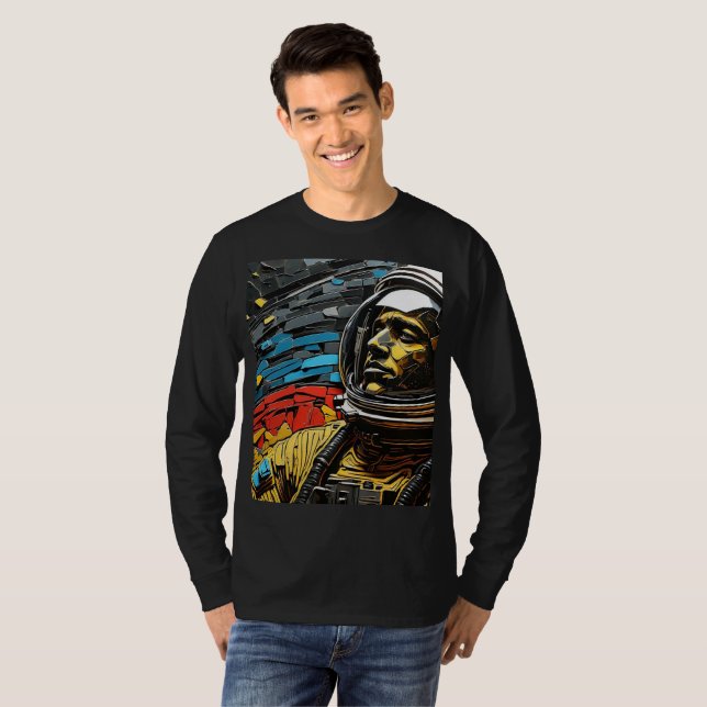 Öka Stil till nya gränser: Kosmiska drömmar T Shirt (Hel framsida)
