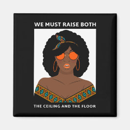 Öka takten i Golv BLM Kvinnors Höger Magnet