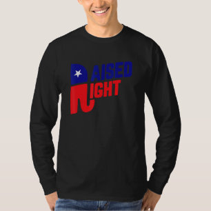 Ökad Höger Republican Elephant Southern Republic T Shirt