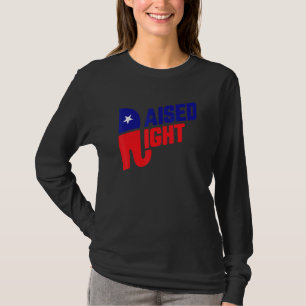 Ökad Höger Republican Elephant Southern Republic T Shirt