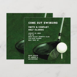 Ökad inbjudan till Golf-temat