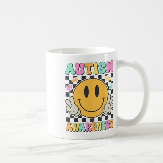 Ökad medvetenhet hos barn Manar Kvinnor Smile Ansi Kaffemugg (Höger)