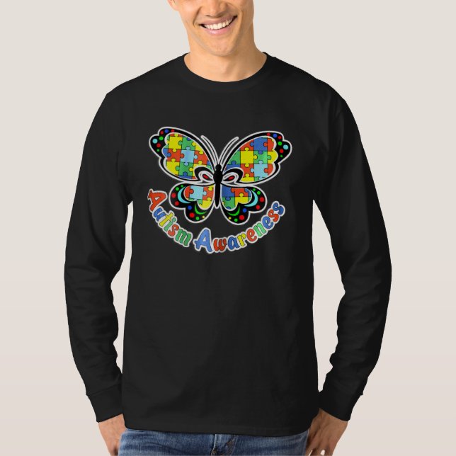 Ökad medvetenhet hos kvinnor t shirt (Framsida)
