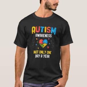 Ökad medvetenhet Kvinnor stöder Asperger Manar Aut T Shirt