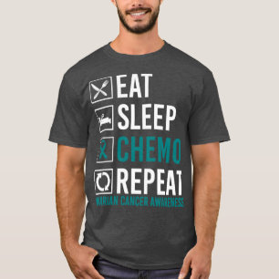 Ökad medvetenhet om äggstockscancer Öron och balan T Shirt