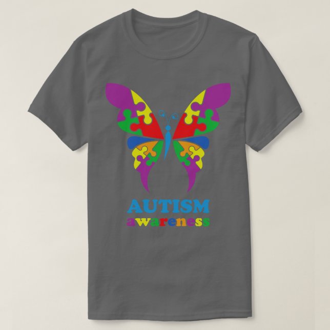 Ökad medvetenhet om autism (29) t shirt (Design framsida)