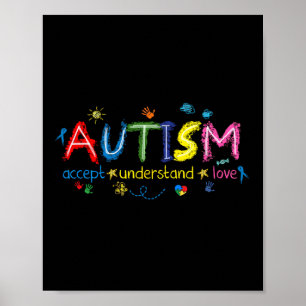 Ökad medvetenhet om autism accepterade att förstå poster